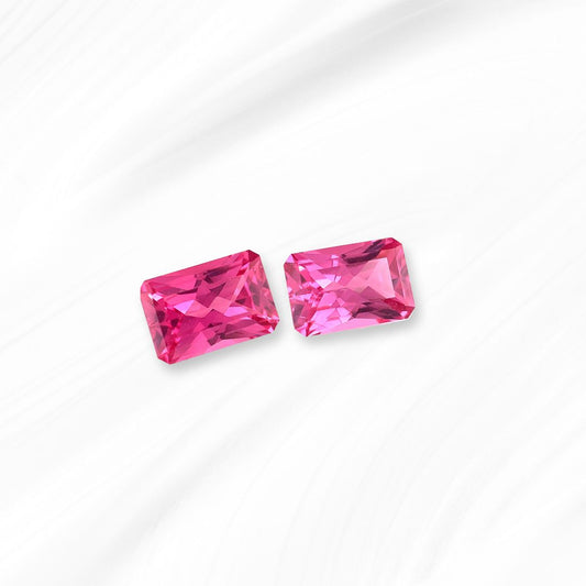 Pink Spinel Pair 1.27 cts