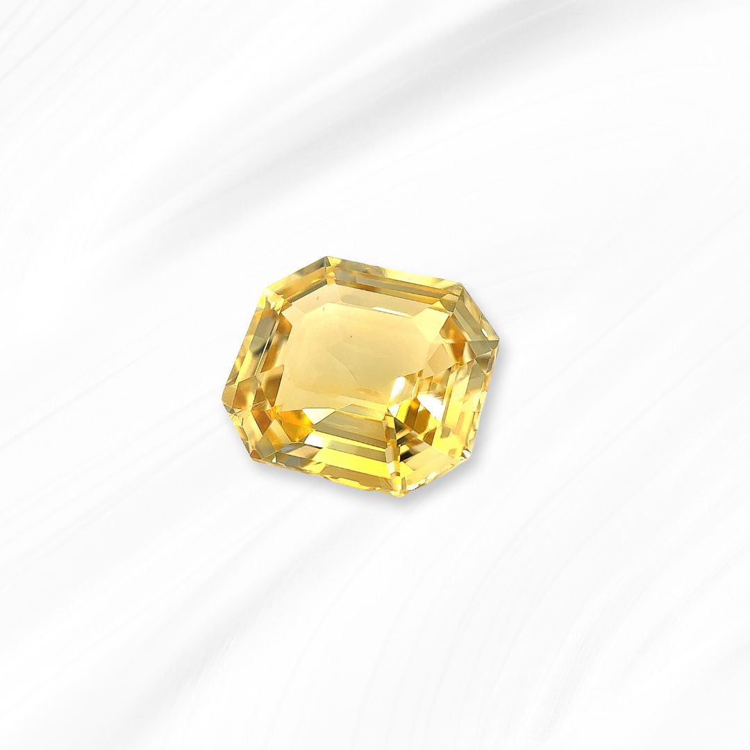 Yellow Sapphire 6.38 ct