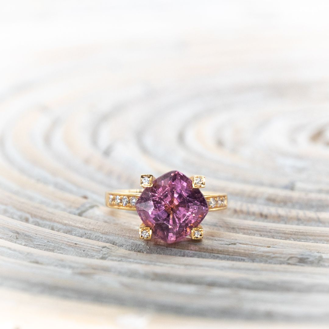 Burmese Pink Spinel Ring