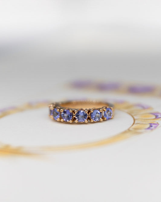 Tanzanite rhythm ring singapore
